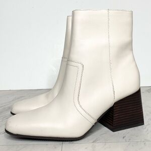New! Blondo Salome Bone Leather Bootie 8M